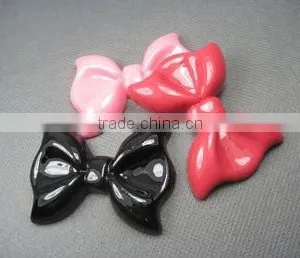 Hot Sale Flat Back Resins Bow for Jewelry or Phone Decoration thumbnail-1