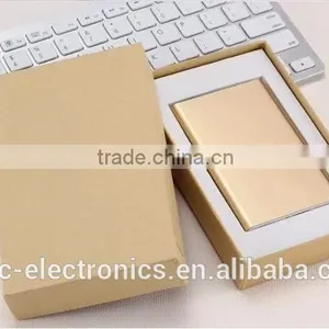 Slim Design 10000mAh Dual Usb Output Mobile Phone Power Bank Charger With Custom Laser Engraving Logo and Gift Box Package thumbnail-5