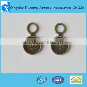 Brass Round Metal Zipper Pullers thumbnail-1
