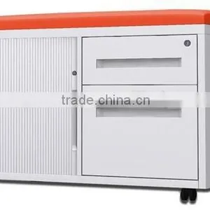 Commercial Steel Office Furniture Mobile Decorative Metal File Pedestal thumbnail-3