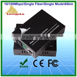 Made in China High Quality Media Conveter Industrial 100M SC 40KM to Rj45 thumbnail-1