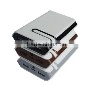 2015 Innovative Hot New Product Portable Travel Dual Outports Power Bank 6000/6600/7800mah CE/FCC/Rohs Battery thumbnail-1