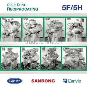 Best Carrier Carlyle 5H40 5H46 Marine Refrigeration Open-Drive Reciprocating Compressor Quality Choice thumbnail-3