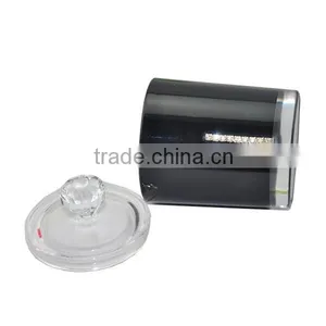 Black Plastic Toothpick Dispenser With Diamond thumbnail-1
