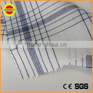 Thin Blue Chambray Weaving Cotton Rayon Fabric for T Shirts thumbnail-1