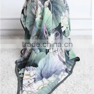 100% Silk Square Scarf, Crepe,14mm thumbnail-4