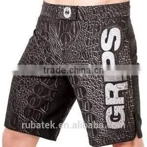 Grips Black Crocodile Fight Shorts thumbnail-1