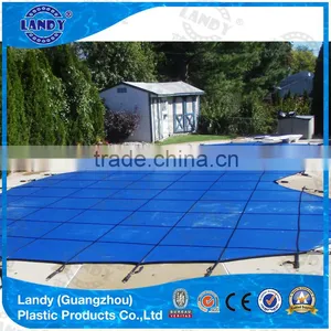 Anti-UV,dust.good Quality Winter Mesh Safety Cover for Outside Swimming Pool thumbnail-1