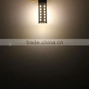 E27 9W 44x5050 SMD 650-700LM 3000-3500K Warm White Light LED Corn Bulb (220-240V) thumbnail-4