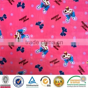 Wholesale Polyester Velour With Cartoon Print Fabric thumbnail-3