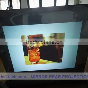 Grey Film Self Adhesive Rear Projection Film Daylight,high Definition Transparent Rear Projection Screen thumbnail-1