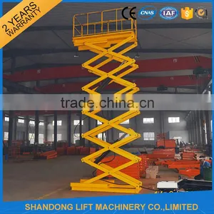Outdoor Hydraulic Electric Building Material Lifts for Cargo Delivery thumbnail-6