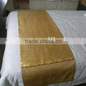 100% Polyester Hotel Bed Runner and Bed Spread thumbnail-1