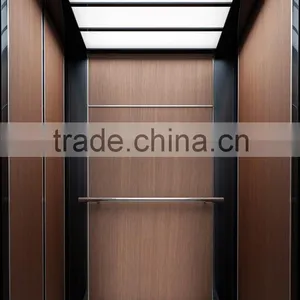 Commercial Elevator Residential Elevator With Wood Surface Plate Wall thumbnail-1