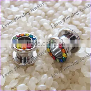 Fashion Steel Flesh Tunnels [FC-930] thumbnail-1