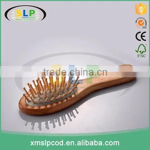 Wood Grain Comfort Hair Straightening Comb Hairbrush Scalp Massage Comb thumbnail-1