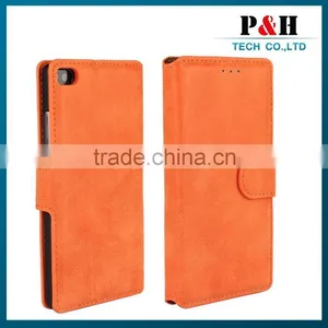 High Quality Leather Case for Huawei P7 thumbnail-2