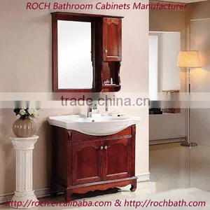 ROCH 8046 Well Seller Classic Cabinet Wood Grain Bathroom Furniture thumbnail-1