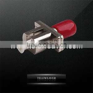 Optical LC Female to ST Female Simplex Singlemode or Multimode Fiber Optic Adapter thumbnail-1