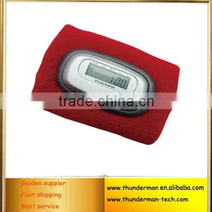 Digital Acrylon Wristband Pedometer With Time Display thumbnail-1