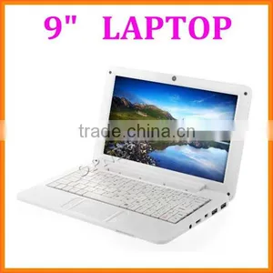 New Mini Laptop 9" Kids Laptop Netbook Dual Core Wm8880 CPU1.5G Mhz Wifi Bluetooth External 3g Factory Wholesale thumbnail-1