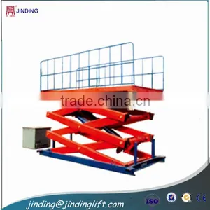 Working at Heights Retractable Platform With Hydraulic Scissors Lifting System thumbnail-1
