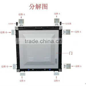 Cast-aluminum Die-casting Aluminum Cabinet Billboards Panel LED Cast-aluminum Die-casting Aluminum Cabinet Billboards Panel Cas thumbnail-1
