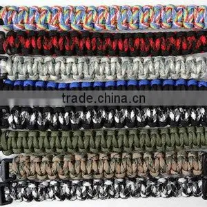 Wholesale Handmade Survival Paracord Bracelet thumbnail-1