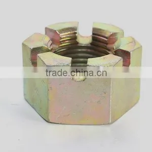 Nonstandard Grade 10.9 Slotted Nut for Heavy Truck Wheel Hub thumbnail-2