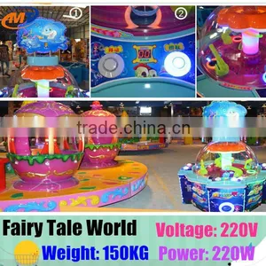 Fairy Tale World Coin Operated Kids Game for Funfair Center thumbnail-6