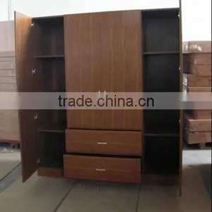 4 Doors kd Melamine Folding Wardrobe thumbnail-1