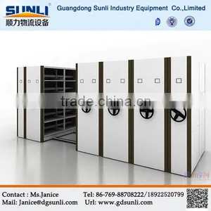 New Design Metal Mobile Library Adjustable Locker Shelf thumbnail-2