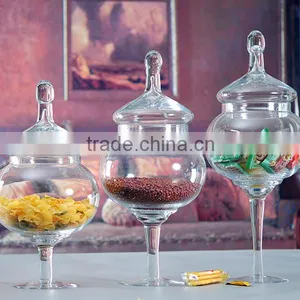 Kitchenware Wholesale Food Grade Also Decorative Glass Storage Jar thumbnail-1