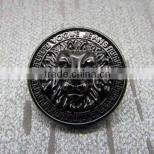 Various Size And Type Lion Face Metal Buttons For Clothing thumbnail-4