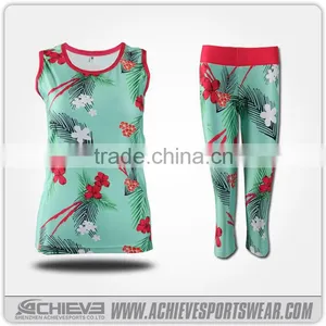 Hot Sale Yoga Ladies Jerseys Custom Sport Yoga Fashion Wear thumbnail-3