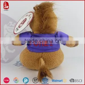 ICTI Factory Wholesale Soft Material Plush Toy Horse Stuffed Animal Toy thumbnail-5