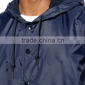 Coaches Jacket Hooded Windbreaker Jackets thumbnail-5