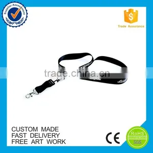 Custom Promotion Good Price Polyester Lanyard Strap Keychain thumbnail-5