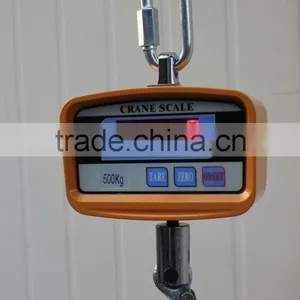 Mini Portable Crane Scale 300kg 0.1kg LCD Display Digital Electronic Hook thumbnail-1