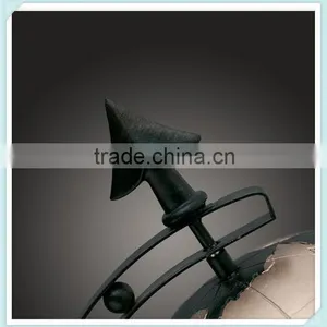 Retro Resin Unique World Globe for Home Decoration thumbnail-2