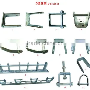 High Quality Galvanized Cable Bracket,/D Bracket thumbnail-1