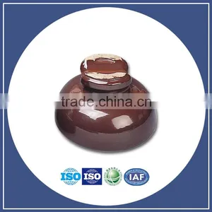 55 Serials ANSI Porcelain Telegraph Insulators Medium Voltage Pin Type Porcelain Insulator thumbnail-2