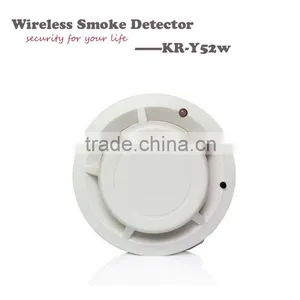 Wireless Smoke Detector With Photoelectric Sensor/Wireless High Sensitivity Smoke Sensor thumbnail-1