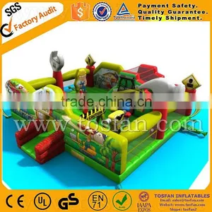 Building Theme Inflatable Combo,inflatable Amusement Equipment A3081 thumbnail-5