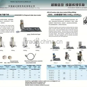 380V 1000kgs Fireproof Shutter Garage Door Motor thumbnail-2