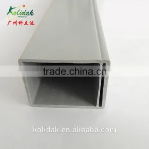 Gray PVC Rectangle Pipe Plastic Extrusion thumbnail-2