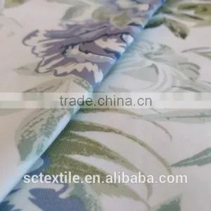 98%Cotton 2%spandex Stretch Cotton Flower Printing Twill Woven Fabric 32x32+40D/170x65 thumbnail-2