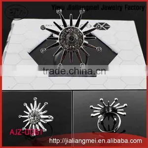 Wholesale Beautiful Elegant Silver Plated Fashion Finger Ring thumbnail-1