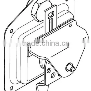 t Type Handle Lock thumbnail-3