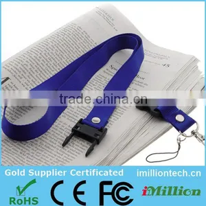 New Products 2016 Innovative Prodcuts Portable Lanyard Recycle Material USB Flash Drive thumbnail-4